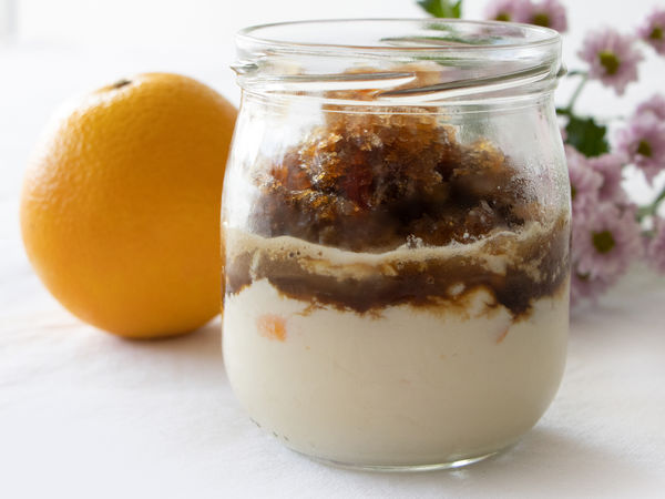 Rezept-Challenge von Café del Rey 2020: Rezept No 3 Kaffee-Granité auf Orangen-Mascarpone-Creme