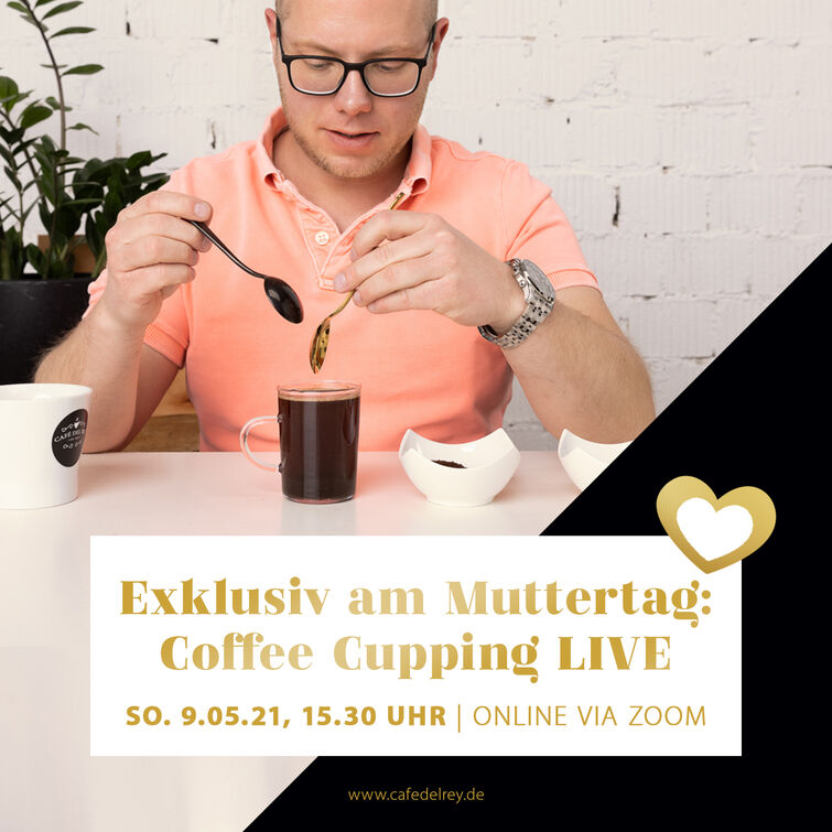Café del Rey bietet Muttertags-Geschenkidee mit Kaffee testen
